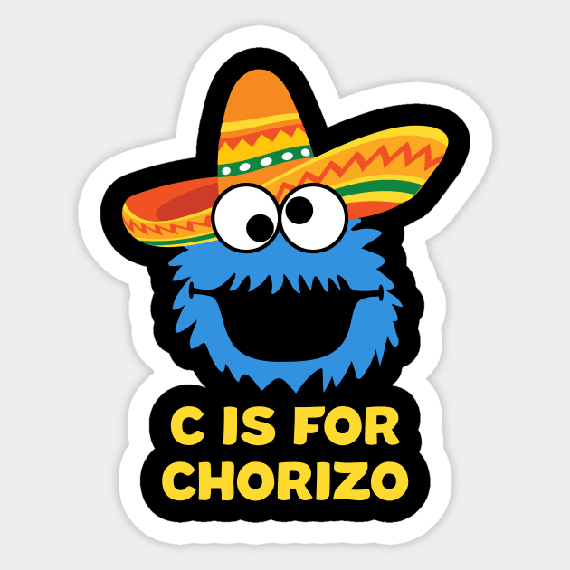 Funny Mexican Monster Sticker by sqwear